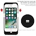 Wingco iPhone 7/6/6S Battery Charger Case -Wingco 3200mAh Cell Phone Battery Pack, Back Up Power Bank, Portable Charging Case for iPhone 7/6S/6- MFI Apple Certified, Black
