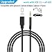 Aux Cord Compatible with iPhone, 3.5mm Male Stereo Audio Cable, Aux Cable Compatible with iPhone XR/XS Max/X/8/8 Plus/7 Plus, Car Stereo, Speakers, Headphones, Black