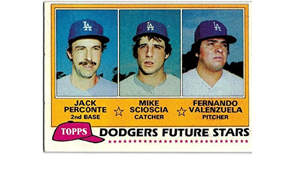 1981 Topps Los Angeles Dodgers Team 