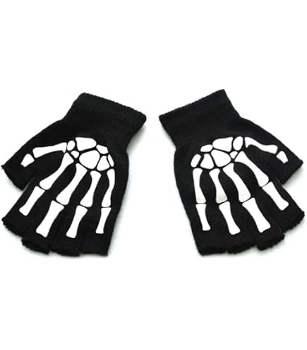 Amazon.com: MinnowXY Toddler Kids Halloween Cosplay Skeleton Skull