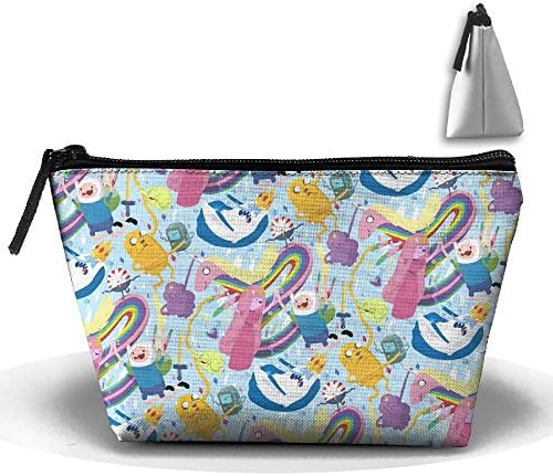 New Portable Wallpaper Adventure Time Characters Travel&amp;home Bag Storage Bag Buggy Bag Printed Cosmetic Bags Toiletry Bag Make-up Receive