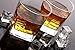 Circleware 10131 Ice Cube Heavy Base Whiskey Glass, Set of 4, Kitchen Entertainment Drinking Glassware for Water, Juice, Beer and Bar Liquor Dining Decor Beverage Cups Gifts, 10 oz,
