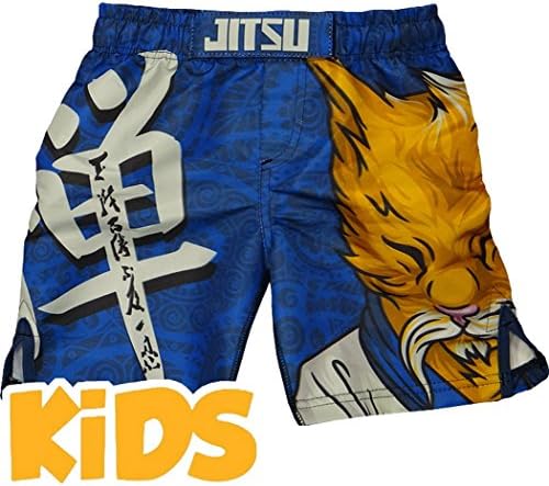 Jitsu Kids Shorts ZEN-Cat-6 Years MMA Fitness Boys