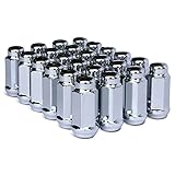 WheelGuard 1960L, Bulge Acorn Lug Nut, Thread 9/16-18, 1.72