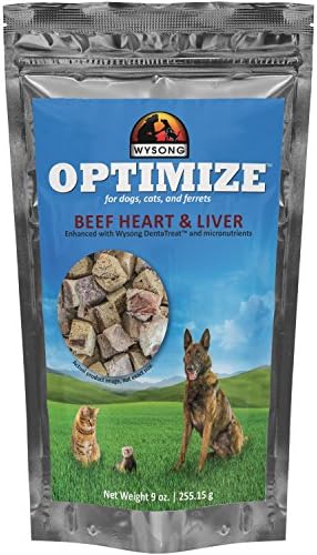 Wysong Optimize Beef Heart & Liver for Dogs, Cats & Ferrets