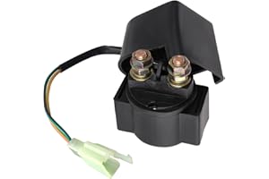 Hoypeyfiy Starter Solenoid Relay Compatible with 50cc 70cc 90cc 110cc 125cc ATV Dirt Bikes Scooter Replacement for 21164-005 