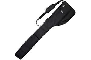 Bejetca Sunday Golf Bag, Portable Foldable Golf Club Travel Bag, Holds 8-10 Golf Clubs, Waterproof Mini Carrying Golf Bag for Women, Men