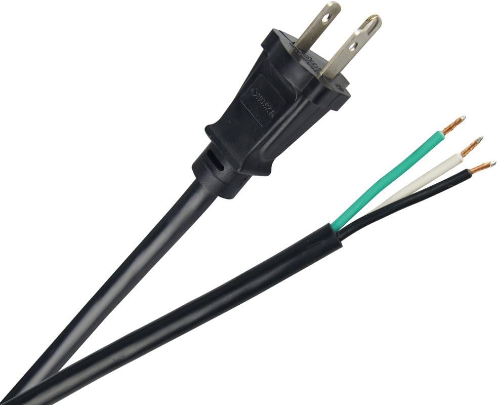 Southwire 9716SW8808 09716 14/3 SJTW Power Tool Replacement Cord, 6-Foot, Black - Extension Cords - 