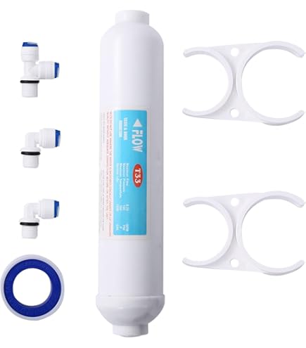 Omnipure OMNIPURE-CL10PF5-C .38 in. Sediment Inline Water Filter