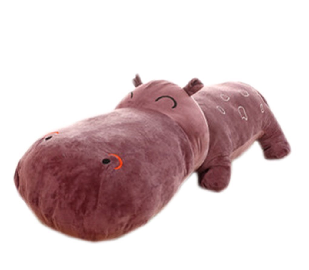 large stuffed hippo