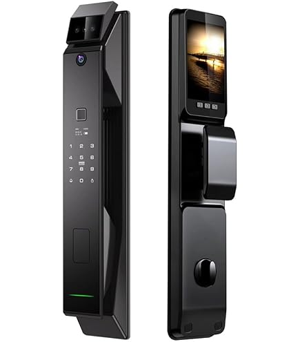 Smart Fingerprint Door Lock – Keyless Entry With Code, Aluminum Alloy, Semiconductor Recognition, APP Control, For Home, Apartments & Hotels