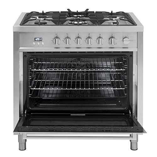 3 Cosmo+Convection+Burner+Cooktop+Stainless