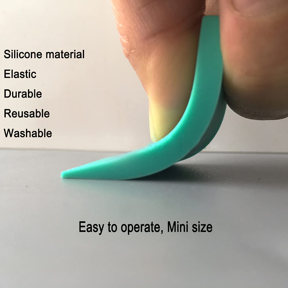 DGAGA 2 PCS Chalk Paste Paint with 2 PCS Mini Squeegees Chalk Paste Paint for Stencils Squeegee for Stencil Paste Ink Screen Printing Tool for Silk Screen Stencils on Wood,Ceramic,Fabric Art Supplies