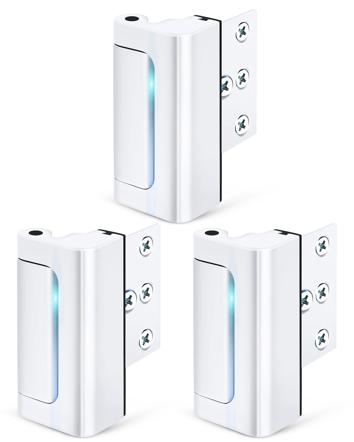 Photo 1 of Home Security Door Lock Door Lock Security Door Reinforcement Lock Metal Door Locks for Kids Safety Proof Front Door Child Safety Lock Top Door Latch Lock Extra High Security Door Locks Interior Lock