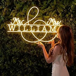 Custom Neon Sign, Personalized Neon Signs for