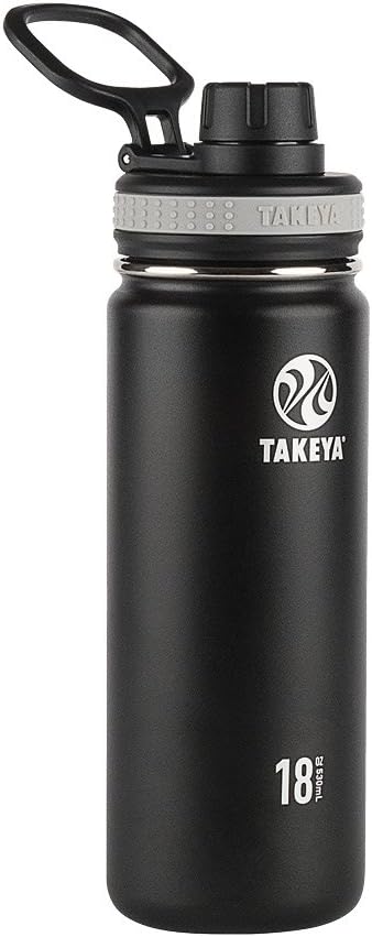 TAKEYA 50001 Unisex Adult Bottle, Black, 532 ml