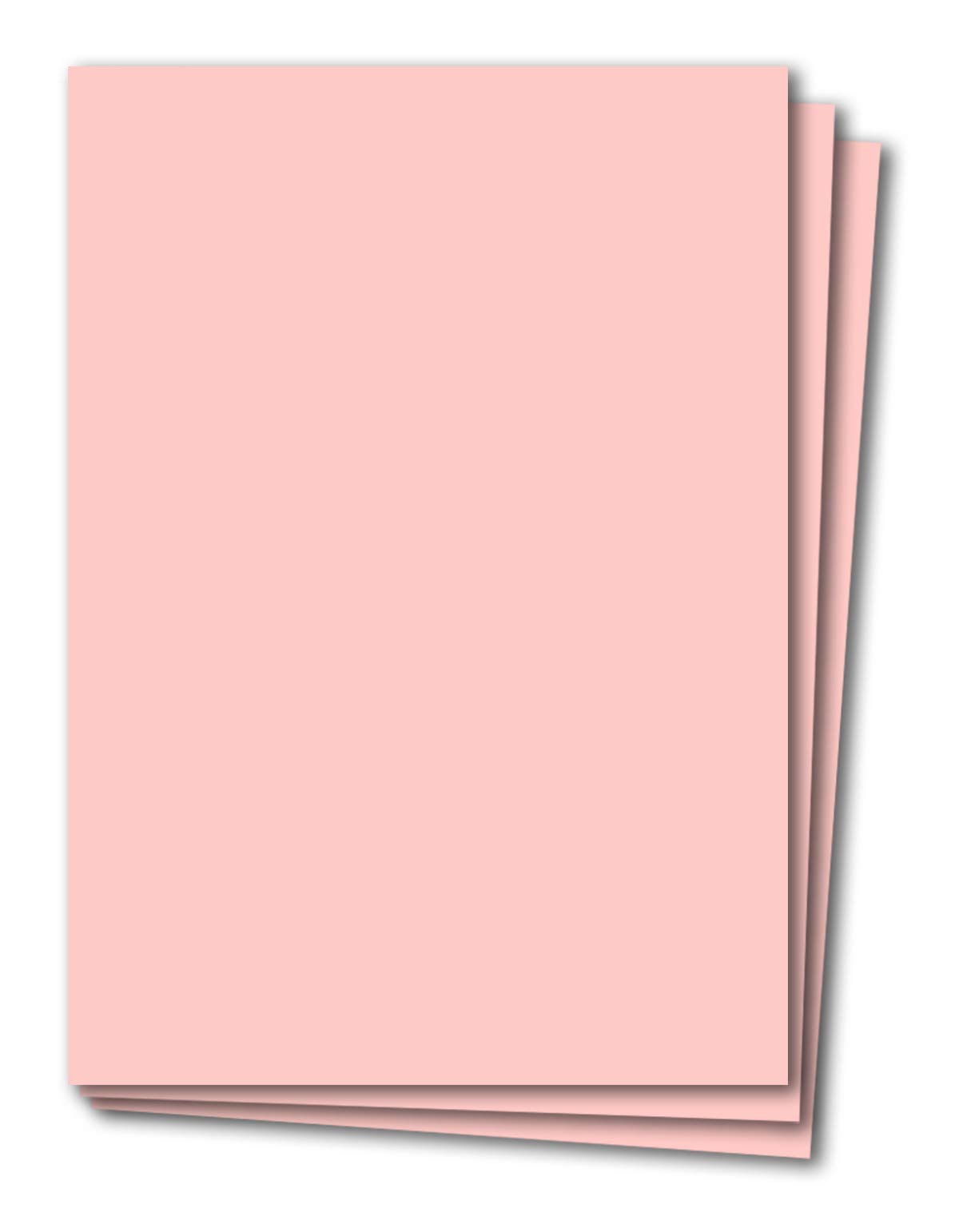 Glüxx Agent 50 sheets of construction cardboard DIN A4 pink 240 g/m² thick craft cardboard 21.0 x 29.7 cm cardboard for crafting for photo album menu card printable DIY be creative