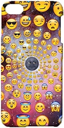 Ipod Touch 6th Generation Case,Fashion Lovely Face Emoji Pattern Custom 3D Slim Hard Phone Case for Ipod Touch 6th Generation