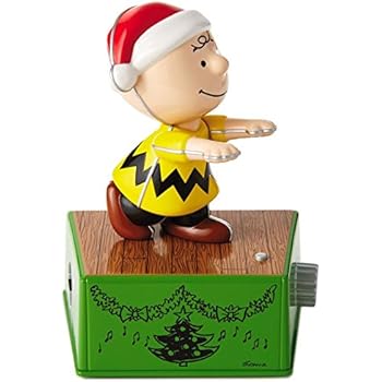 Hallmark Peanuts Charlie Brown Christmas Dance Party Figurine