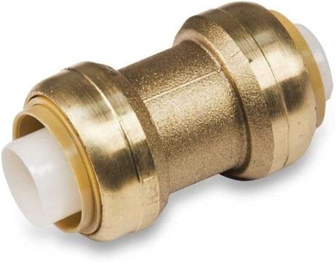 VENTRAL Push Fit 1/2" Inch Push Fitting Coupling Straight 1 Home & Kitchen