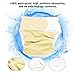 Large Adult Cloth Diaper, Washable and Reusable Incontinence Pants for Old Man Disabled Postoperative Care, Anti-side Leakage Design and Super Absorbent Performance (Yellow)