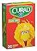 Curad Sesame Street Bandages Assorted Sizes 20 Each (Pack of 6)