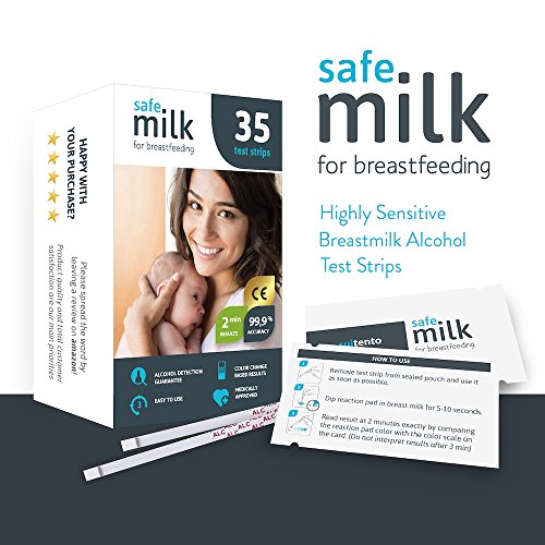 Breastmilk Alcohol Test Strips (35 strips) Mother's Breast Milk