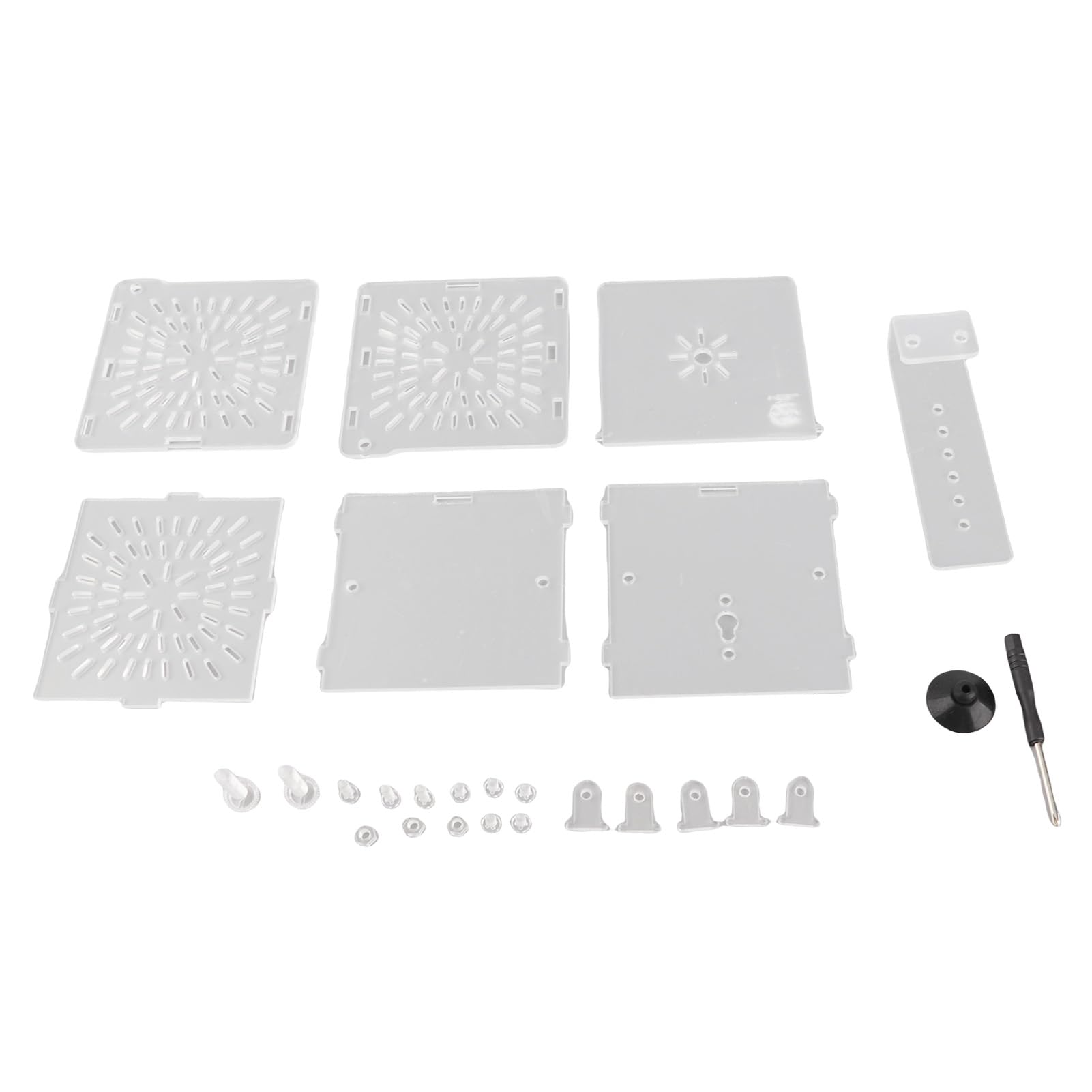 Fish Isolation Box, 10CM*10CM*10CM Aquarium Fish Breeding Box Acrylic Isolation Hatchery for Newborn Injured Aggressive Pregnant