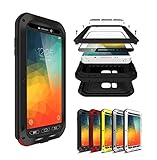 Note 5 Case Cover , bpowe Armor Tank Aluminum Metal Shockproof Military Heavy Duty sturdy Protector Cover Hard Case for Samsung Galaxy Note 5 N920 (Black)