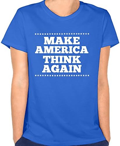 CCGroup Make America Think Again Women's Funny Shirts