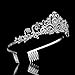 FRCOLOR Crystal Tiara Crowns For Women 2 Pack Tiaras For Girls Elegant Princess Crown With Comb Wedding Bridal Birthday Prom Party Rhinestone Tiaras Crown Headband