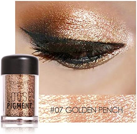 Mosunx 12 Colors Eye Shadow Palette Powder Metallic Shimmer Eyeshadow Palette (G)