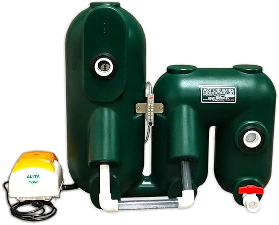 aquarium filter and air pump combo