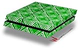 Wavey Green - Decal Style Skin fits original PS4 Gaming Console