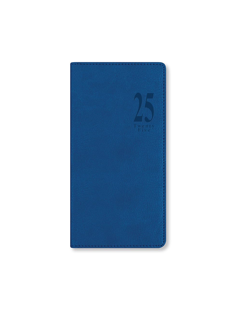 Letts of London Milano Slim week to view 2025 diary -blue