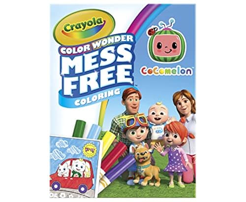Crayola Cocomelon Color Wonder Coloring Set, Cocomelon Coloring Pages ...
