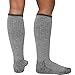 Heavy Work Boot Socks – Durable Comfortable - Great for Hiking, Camping, Hunting (L/XL, Light Grey)