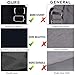 Fanspack Women's Canvas Hobo Handbags Simple Casual Top Handle Tote Bag Crossbody Shoulder Bag Shopping Work Bag (Black-Original Design)