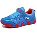 HOBIBEAR Kids Outdoor Sneakers Strap Athletic Running Shoes
