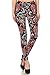 Printed Leggings Toss The Feather (F367-OS)