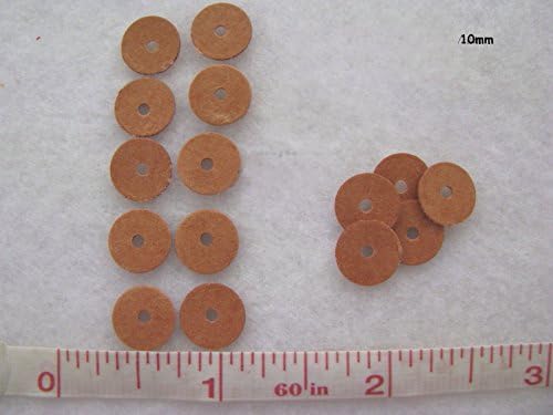 bangdan Millboard Joint Discs for teddy bear joints, craft, 10mm 50 pcs