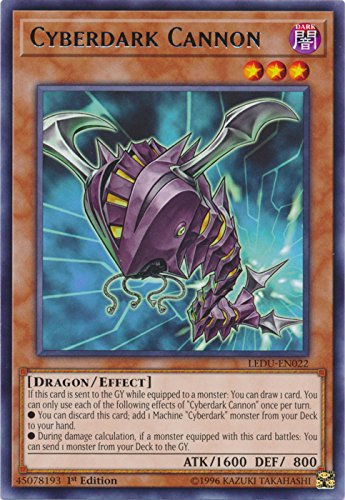Cyberdark Cannon - LEDU-EN022 - Rare - 1st Edition - Legendary Duelists (1st Edition)
