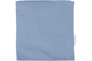 Relax Home Life Wedge Pillowcase Designed to Fit Our 7.5" Bed Wedge 25" W x 26" L x 7.5" H, Allergy Friendly 100% Egyptian Cotton Replacement Cover, Fits Most Sleeping Wedges Up to 27" W x 27" L x 8H