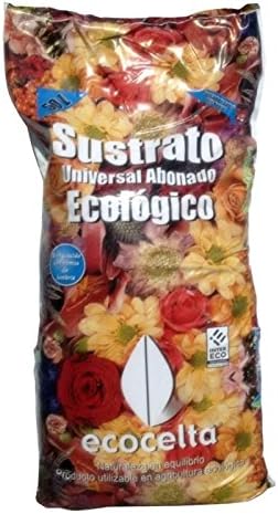 Ecocelta Sustrato Universal ecológico 50 l, Negro, ZA35: Amazon.es ...