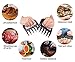 ICCKER Meat Claws - Bear Paw Shredder Claws for BBQ Pork, Beef, Brisket, Turkey, Premium Meat Shredder, Sharp and Lightweight, BPA Free Barbecue Tools