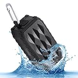 MARSEE ZeroX Bluetooth Speakers with 8 Watt Drivers,IPX6 Waterproof Shockproof,2000 Ah Rechargeable Battery & Built-in Mic, Dual-Driver Wireless Portable Waterproof Speakers