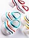 Baby Infant Toddler Boys Girls No Show Socks with Non Slip Grip, Thin Mesh Cotton Sneaker Socks for Boys Girls,1-3 Y, 6 Pairs