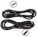 BEKER 2PCS Female to Male 5.52.5MM Plug DC Power Adapter Cable DC Extension Cable 5.5 x 2.5mm Male Plug to 5.5 x 2.5mm Female Adapter Extension Cable 3.3FT/1M primary