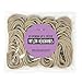 Nylon Headbands - 100 Premium Quality Super Soft and Stretchy Nude Elastic Bands - Craft DIY Hair Bows and Accessories for Newborn, Infant and Toddler Kids and Baby Girl (Bulk 100 Pack) by Cherubb