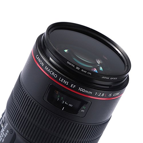 67MM JAPAN OPTICS Circular Polarizer (CPL) Slim-Frame Filter For Canon, Nikon, Sony, Sigma, Fujifilm, Fuji, FUJINON, Tamron, Carl Zeiss Lens